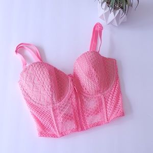 New Victoria's Secret after dark lace long Bustier